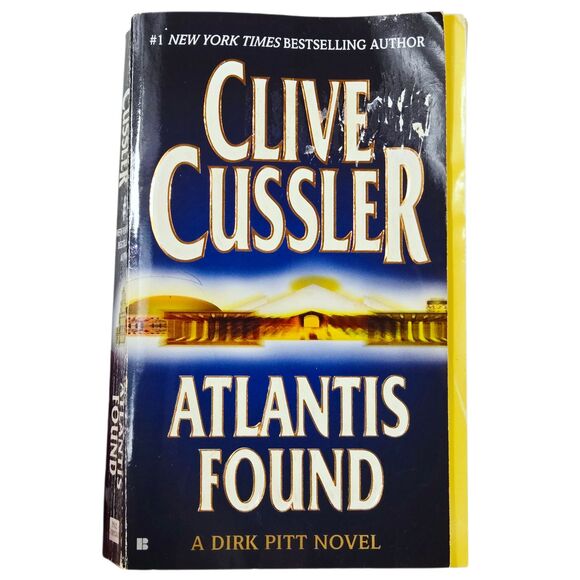 Atlantis Found by Clive Cussler - Paperback - A Dirk Pitt Novel - Picture 1 of 5